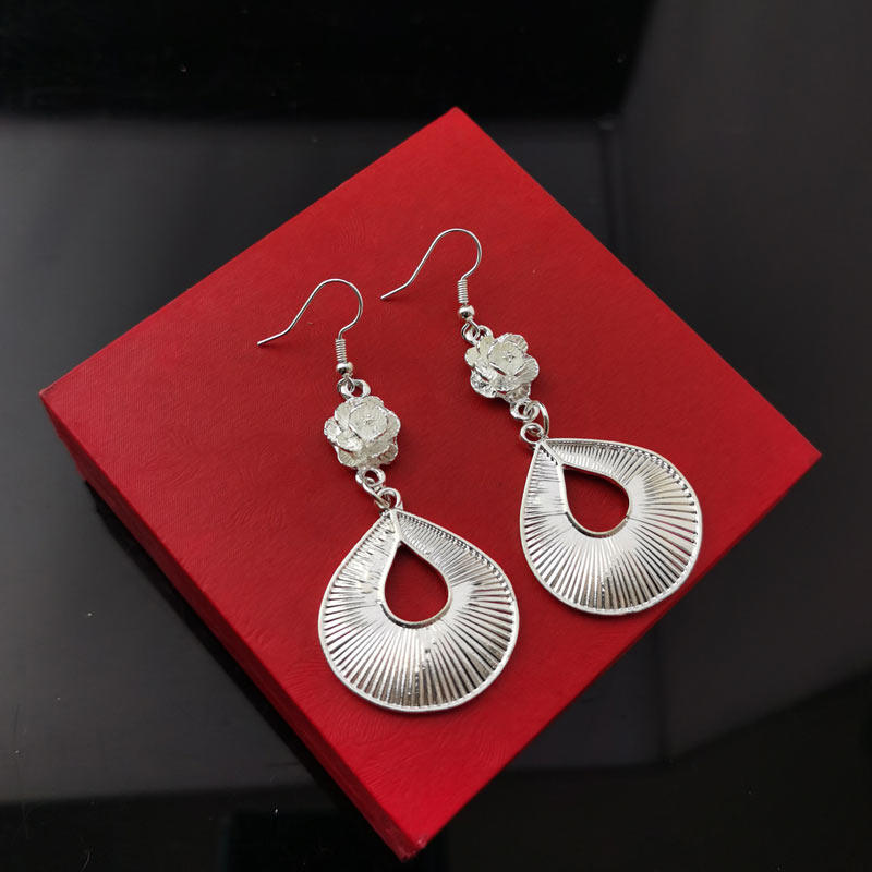 2022新款民族风耳环苗族侗族瑶族彝族土家族舞蹈耳环