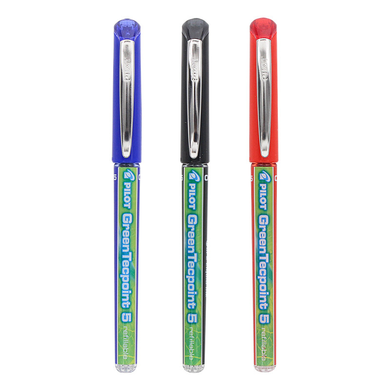 日本pilot百乐威宝针管中性笔bx-gr5水性笔学生用签字走珠笔0.5mm-图4