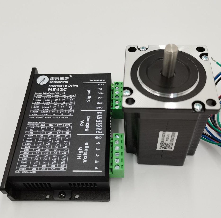 深圳雷赛智能驱动器m542c步进电机57hs21a扭力50a电机