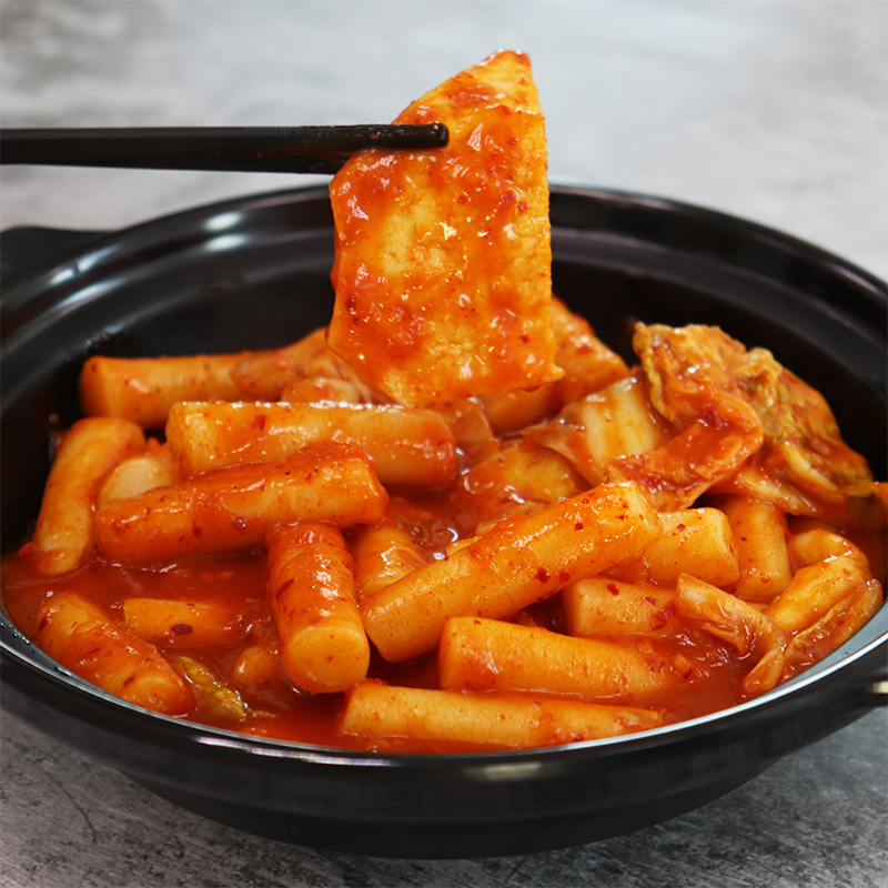 年糕韩国韩式辣炒泡菜鱼饼部队火锅白菜年糕