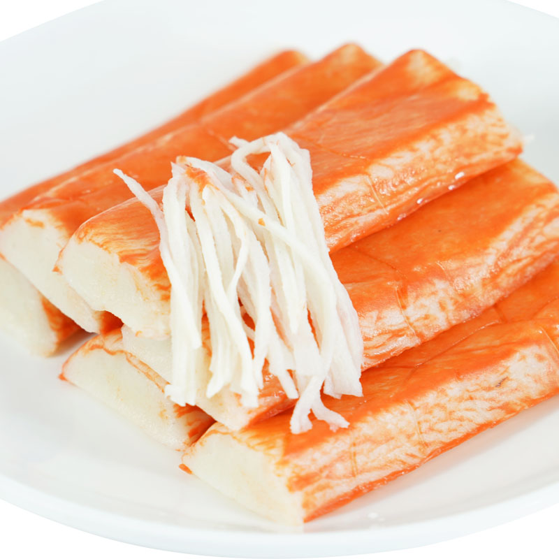 韩国蟹足棒客唻美蟹味棒网红蟹棒蟹肉棒即食手撕蟹柳火锅零食90g