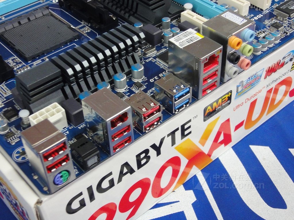 gigabyte技嘉ga990xaud3fx主板am3推土机970ads3p主板