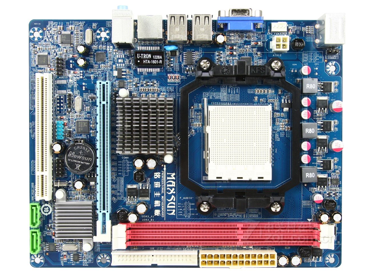 主板am3938针七彩虹梅捷铭瑄am2am2ddr3促销主板