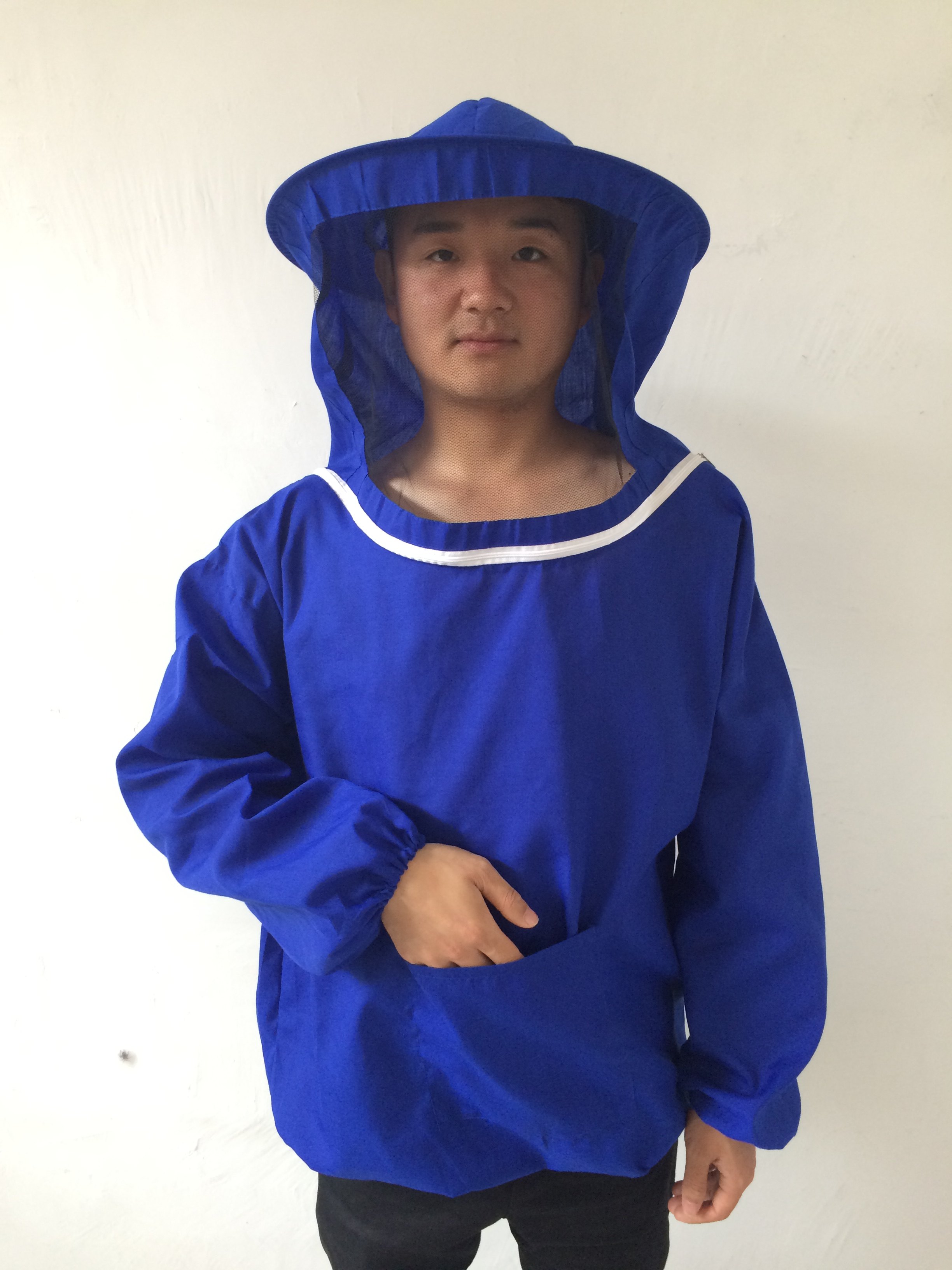 迷彩蜂衣蜂帽蜜蜂防护服迷彩防蜂衣服防蜂衣养蜂工具包邮