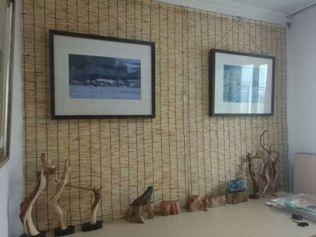 帘子芦苇遮阳吊顶隔断门帘卷帘窗帘草帘大卷卷帘