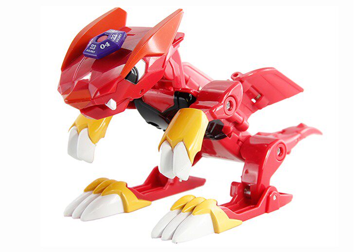 奥迪双钻神魄玩具破灭钝鳄机器人变形金刚卡牌夜幕之翼机器人