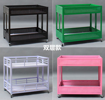 Supermarket promotion table display stand folding promotion float shelf special price car dump truck stall car ລາຄາພິເສດການປຸງແຕ່ງຕາຕະລາງ