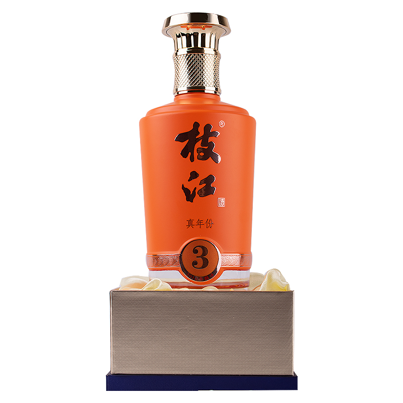 枝江52度白酒香型浓香盒装礼盒500ml湖北42度白酒
