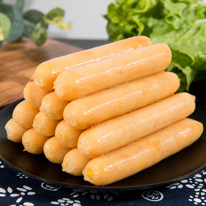 汇腾玉米烤肠42g奥尔良风味面包热狗手抓烧烤香肠