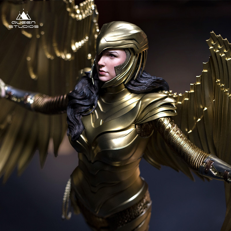 现货queenstudios官方dc神奇女侠全身雕像手办摆件潮玩盲盒