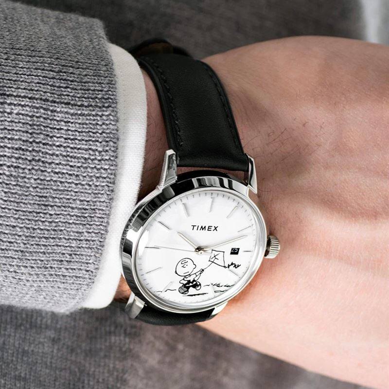 现货正品天美时timexpeanuts史努比花生联名自动自动机欧美腕表