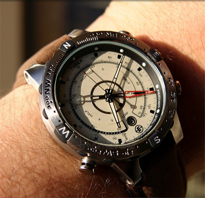 代购timex天美时户外运动手表多功能潮汐指南针男表t2n721欧美腕表