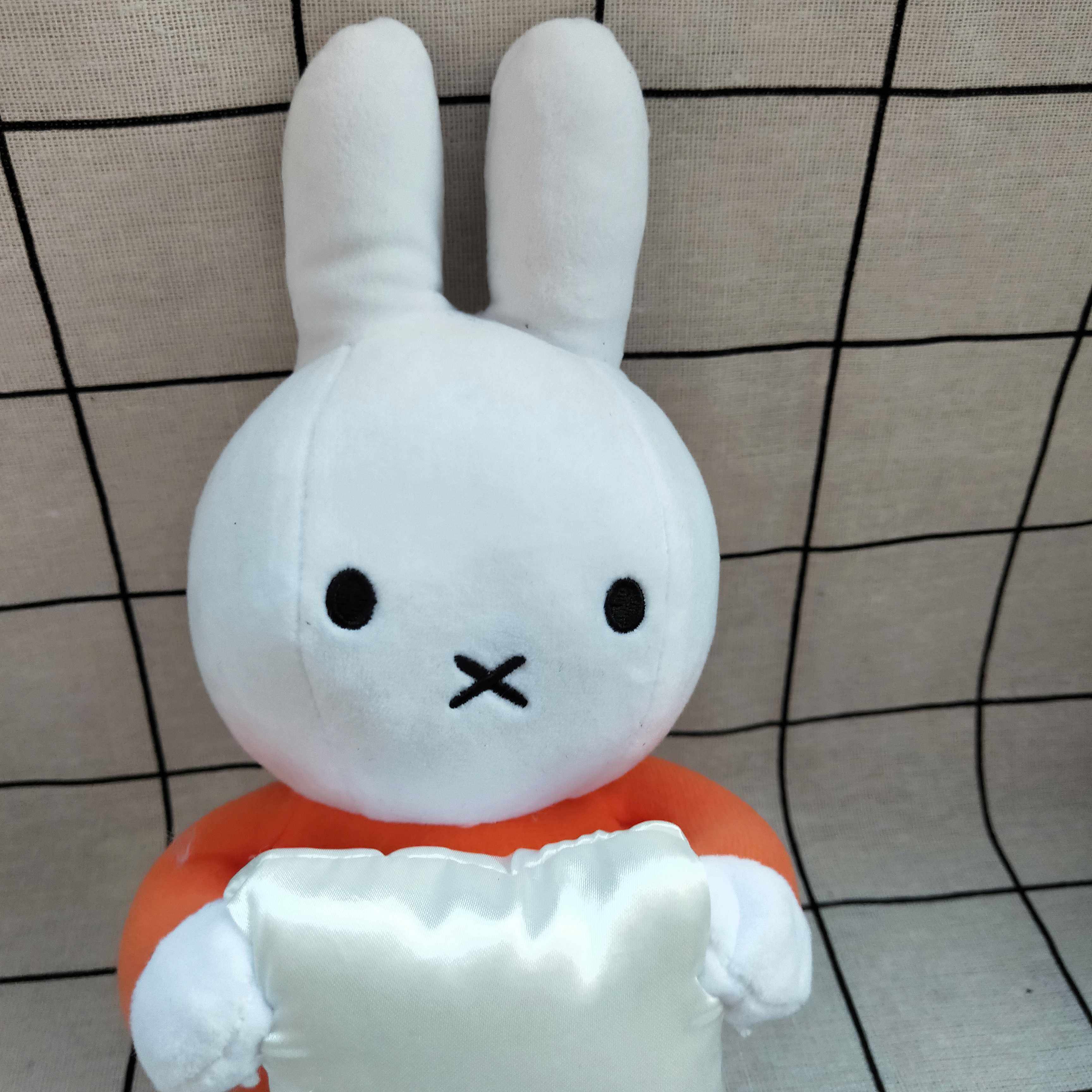 外贸米菲miffy兔子发光音乐宝宝安抚玩具公仔娃娃毛绒布艺类玩具