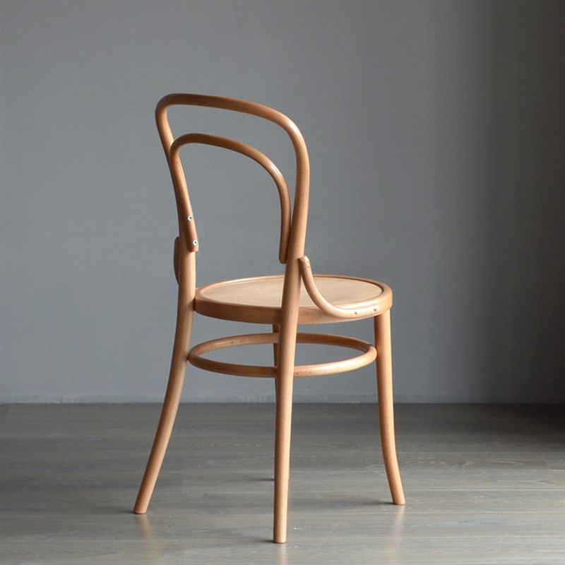 索耐耐特14号索奈特北欧餐椅捷克藤编榉木椅子餐椅