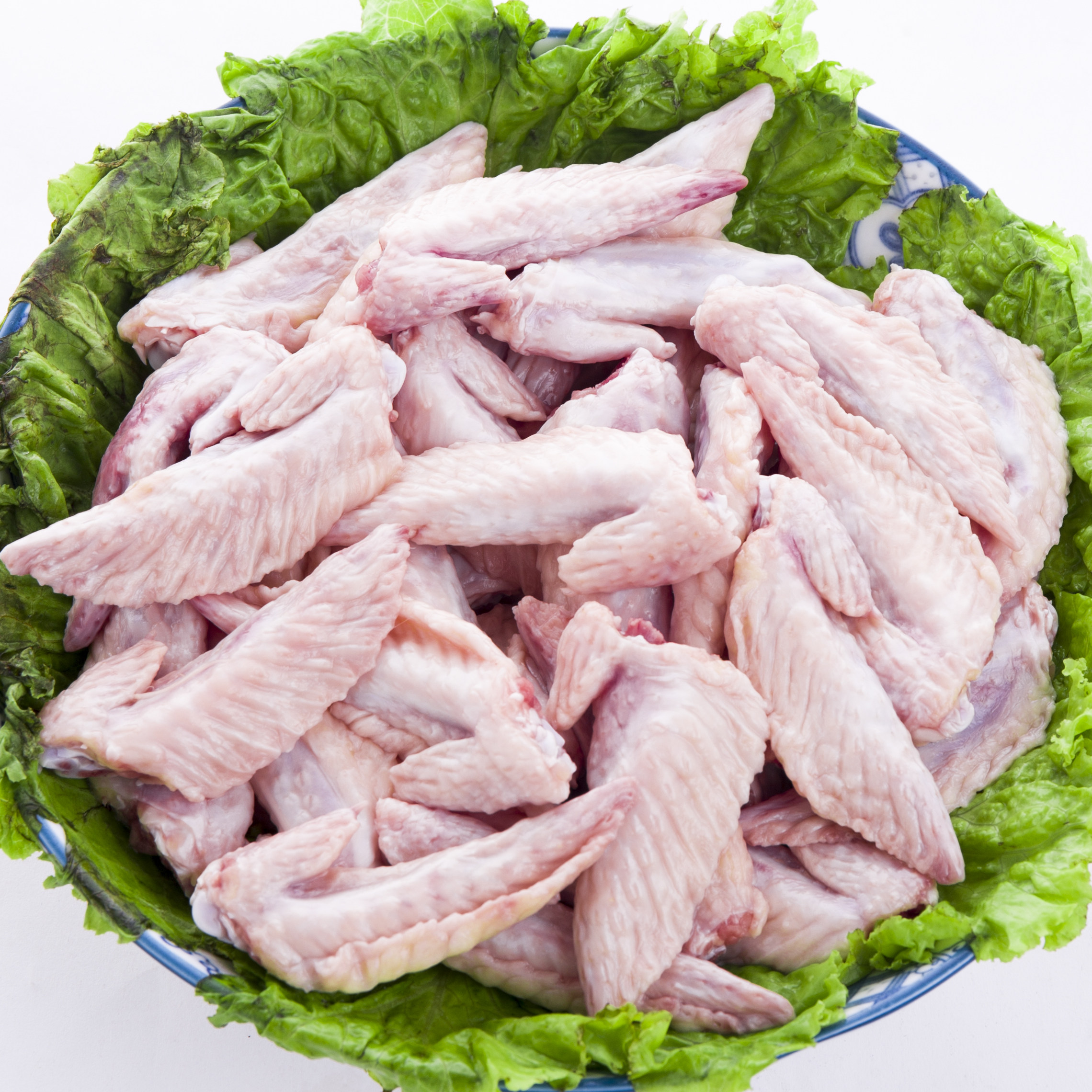 新鲜鸡翅尖4斤装包邮冷冻鸡翅尖生鲜鸡肉中根散装