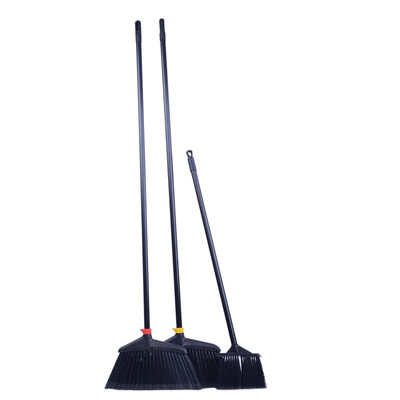 扫把超宝硬毛塑料扫帚地刷除尘笤帚酒店黑色扫把
