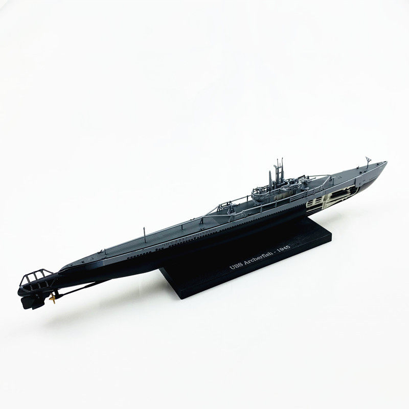 射水鱼号潜艇二战美国海军舰船模型仿真军事舰艇