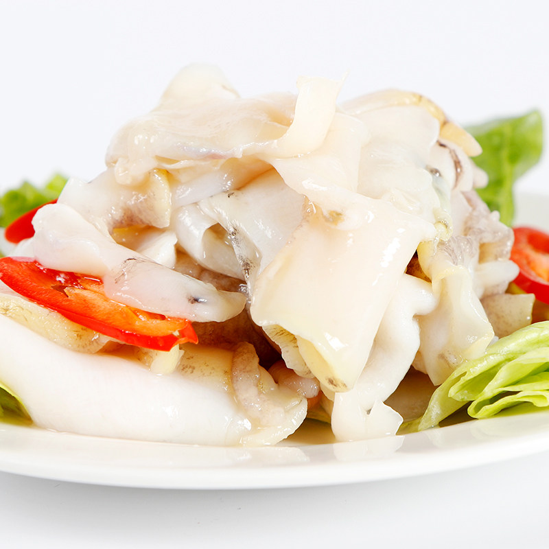 肉片海螺东山岛海鲜黄螺片新鲜片刺身螺椰子冷冻贝类制品