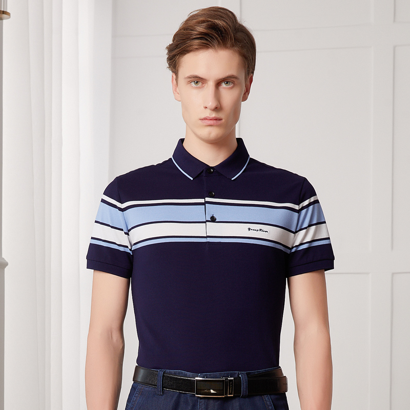 youngriver雅韵男装夏季新品时尚商务休闲polopolo衫
