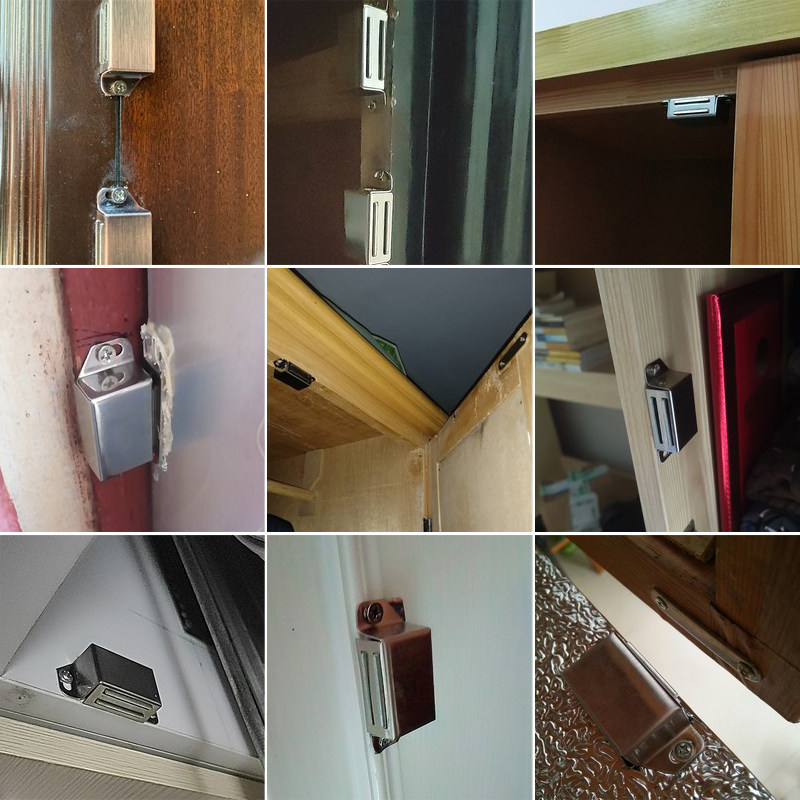 柜门磁吸磁碰门磁铁吸强磁力柜吸磁性碰扣衣柜碰珠