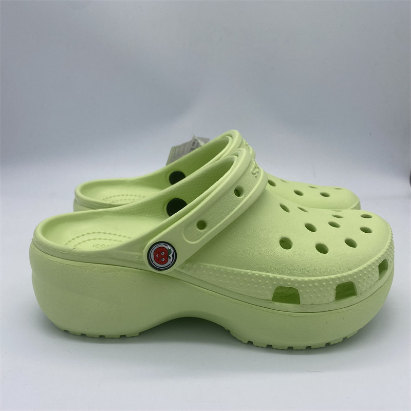 corss凉鞋洞洞增高厚底软底踩屎新潮夏季沙滩洞洞鞋