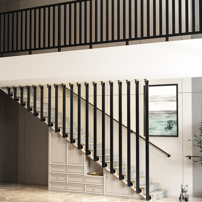 简约楼梯护栏扶手栏杆室内家用欧式阳台围栏楼梯扶手