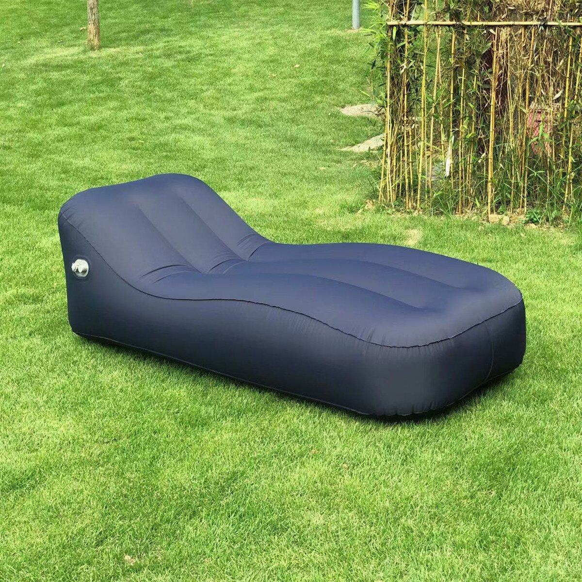 户外一键自动便携式懒人空气沙发午休沙滩露营休闲充气床垫可充电 | 