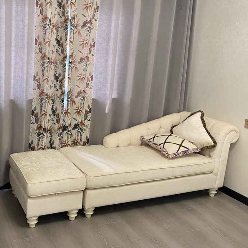 欧式卧室太妃休闲沙发躺椅拆洗榻可美人户型贵妃椅