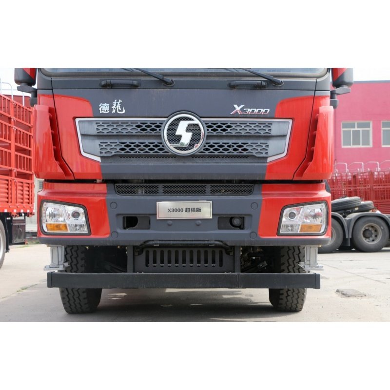 适配陕汽德龙配件德龙x3000保险杠中网格栅保险杠上横条装饰网格