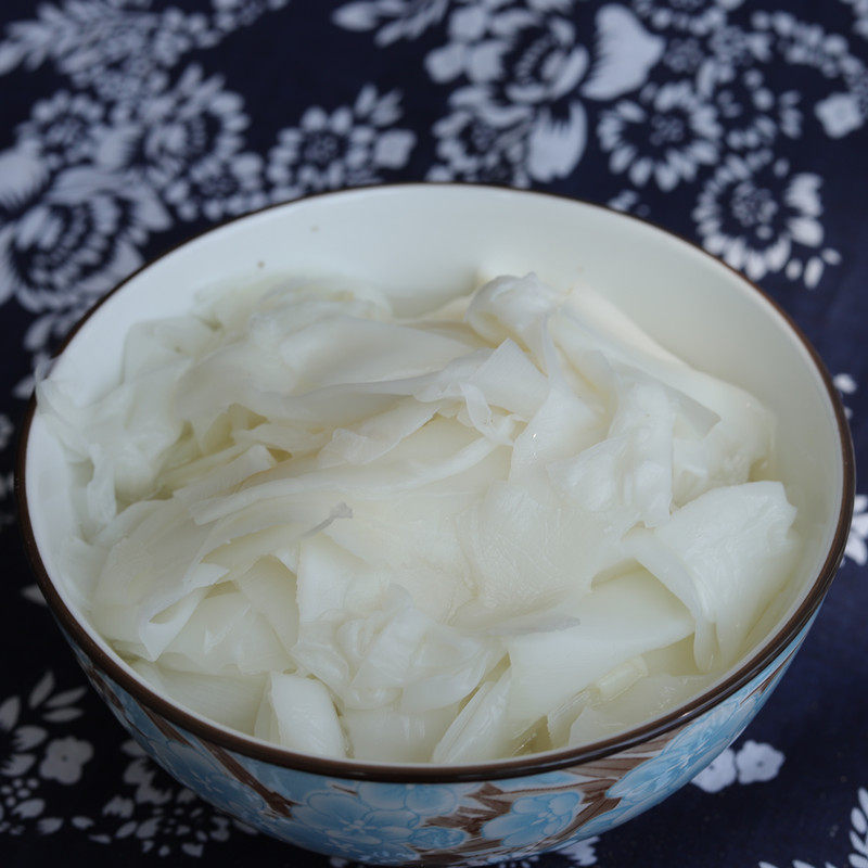 湖北天门 土特产新鲜笋衣 清水竹笋 蔬菜火锅食材400g*3袋装 包邮