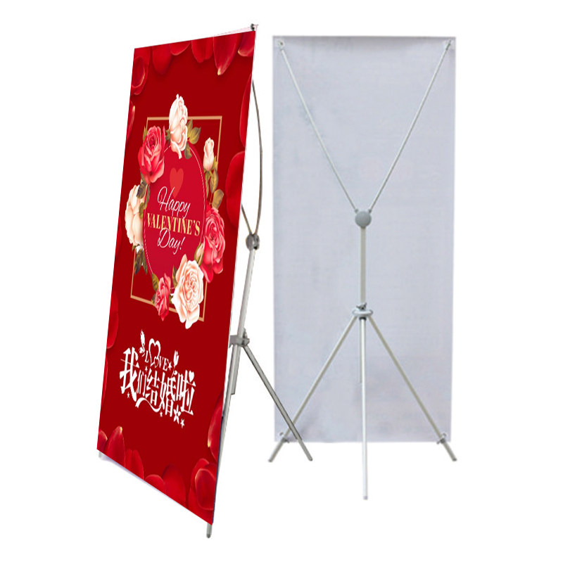 海报展架美式调节80x180门型立式支架x展架