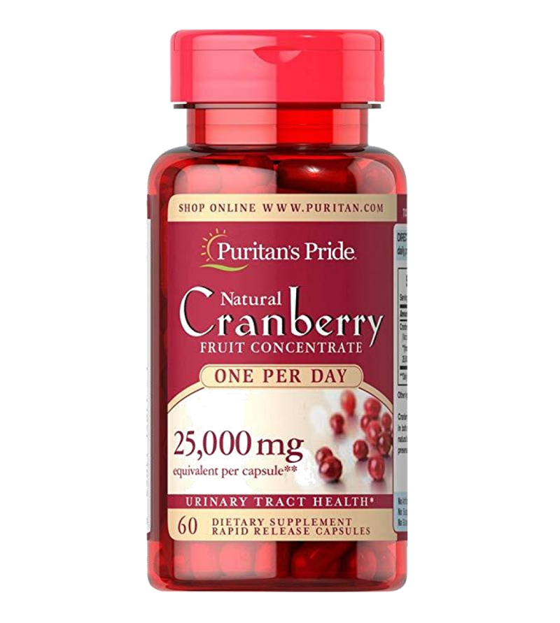 美国原装普丽普莱蔓越精华胶囊25000mg60粒女性蔓越莓