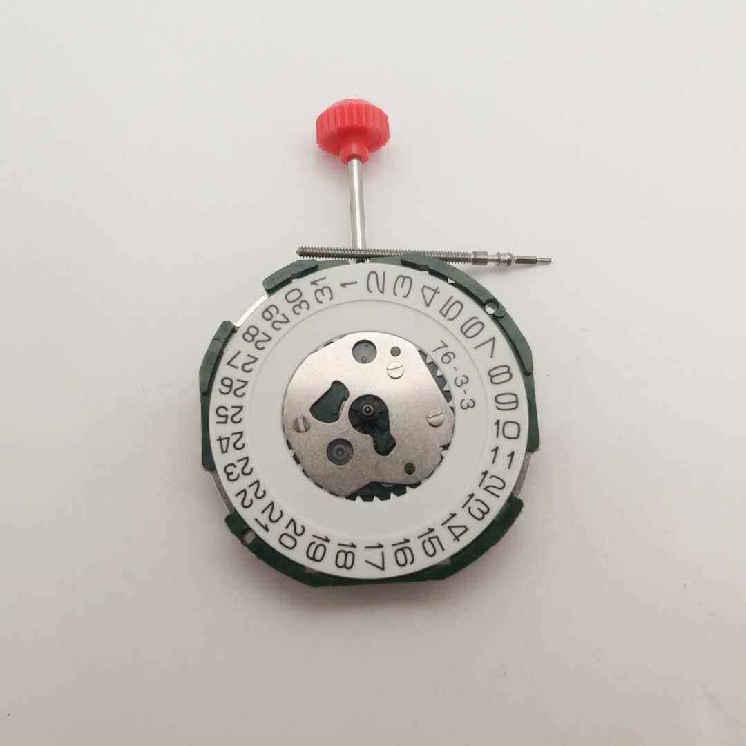 机芯原装美优达2115三针单日历日历日本miyota石英配件