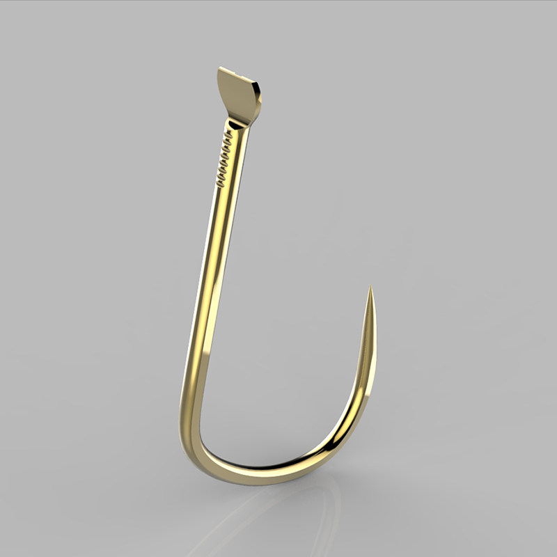 鱼钩a1鲤角金色日本进口坑无倒刺鲫鱼鲤鱼鱼钩