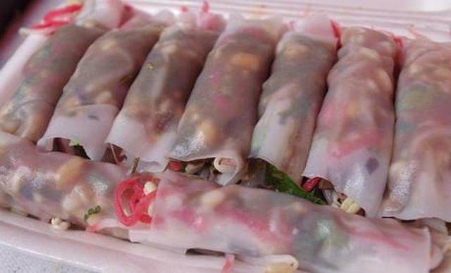 贵州特产小吃贵阳安顺裹卷米皮凉皮春卷40张其它