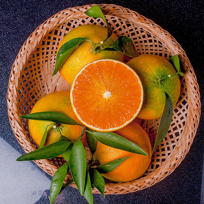 特早10斤橙子水果季水果蜜橘当应现摘青皮蜜桔桔子