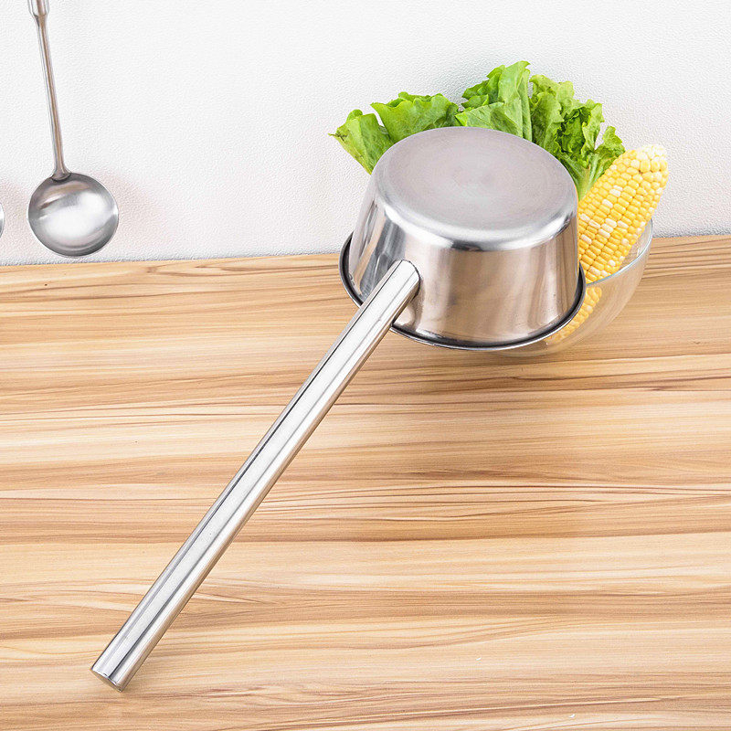 长柄汤勺特厚水瓢不锈钢勺子水勺舀水勺加长大汤汤勺