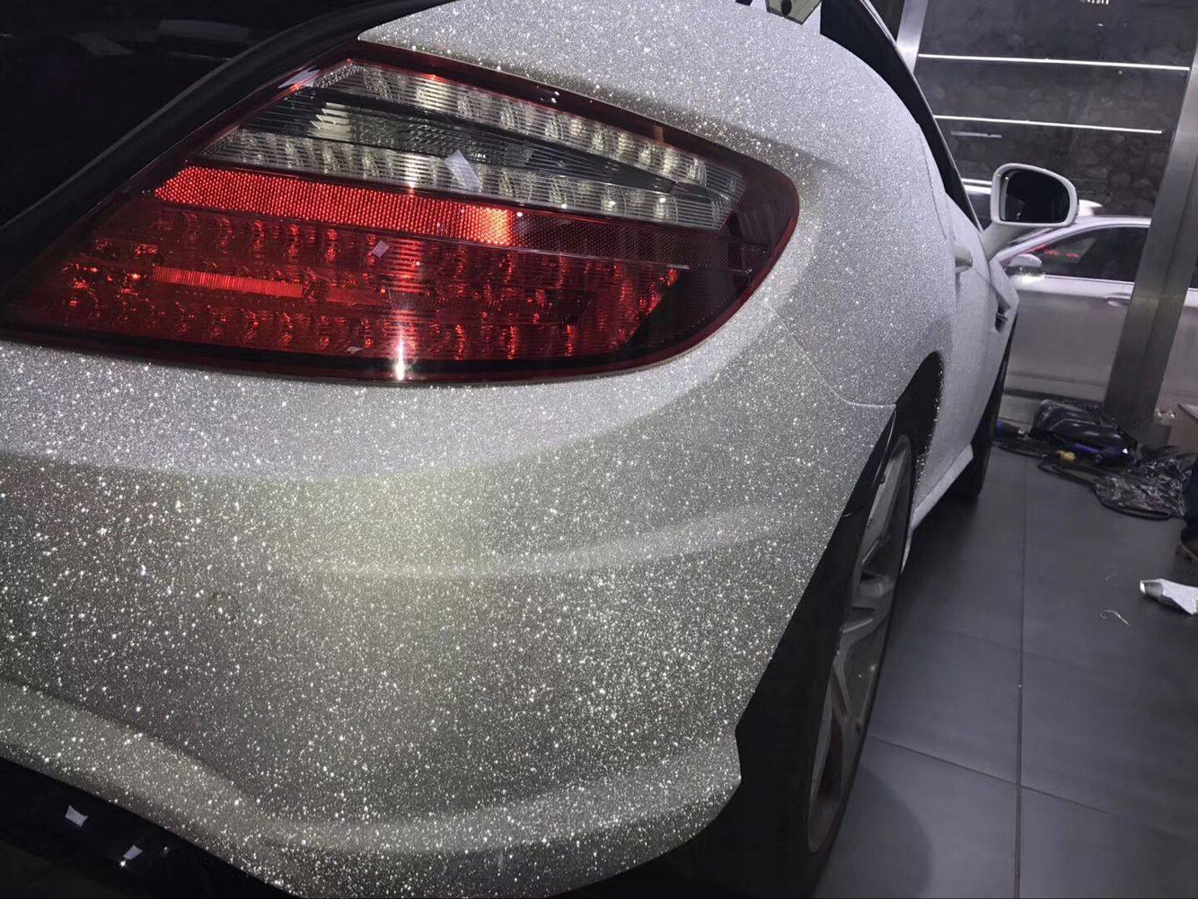 汽车奔驰宝马捷豹车身闪钻贴钻全车钻石贴水汽车装饰贴