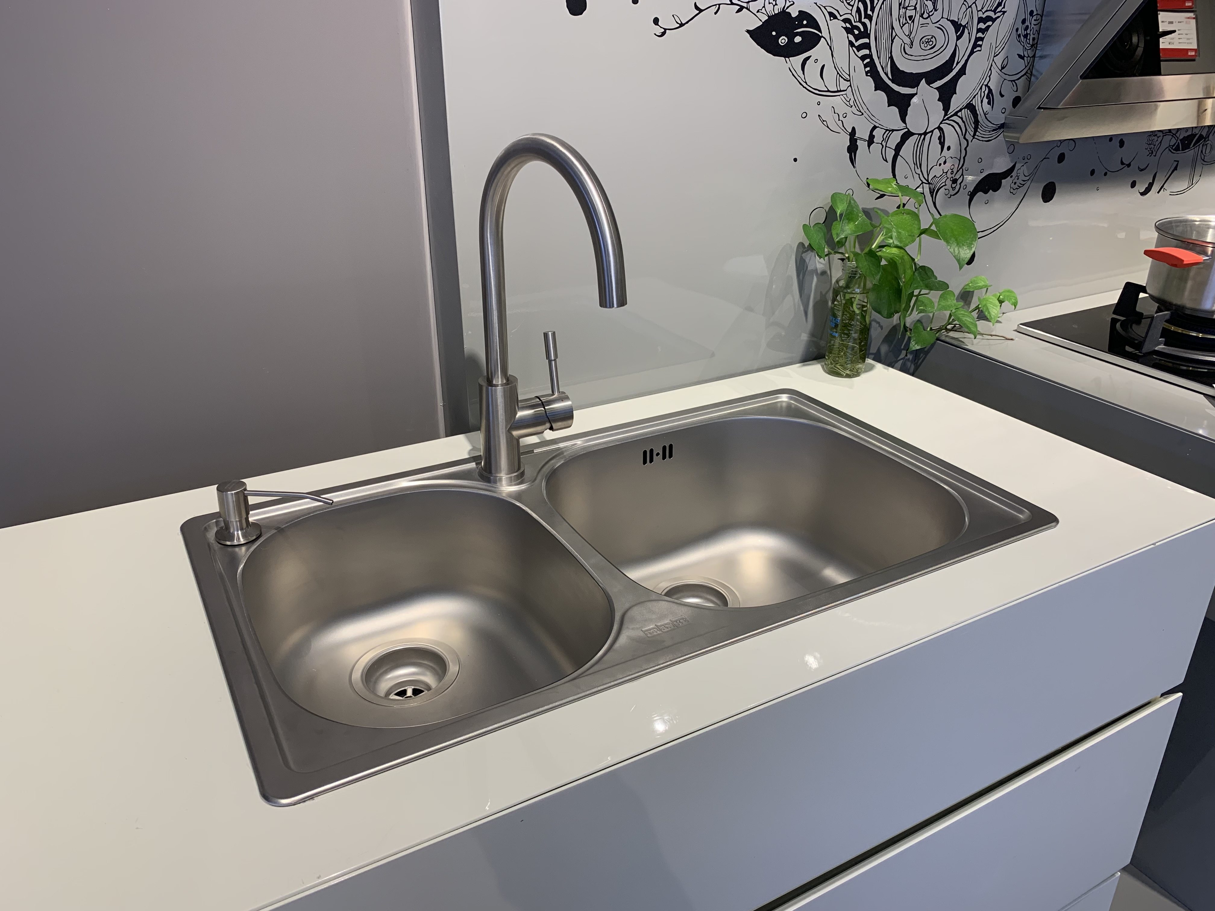 瑞士franke弗兰卡不锈钢家用厨房水槽碗盆洗碗池双槽水槽套餐