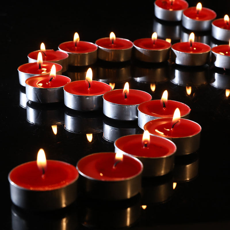 酥油油灯100粒8小时香薰蜡烛食用植物整箱环保蜡烛