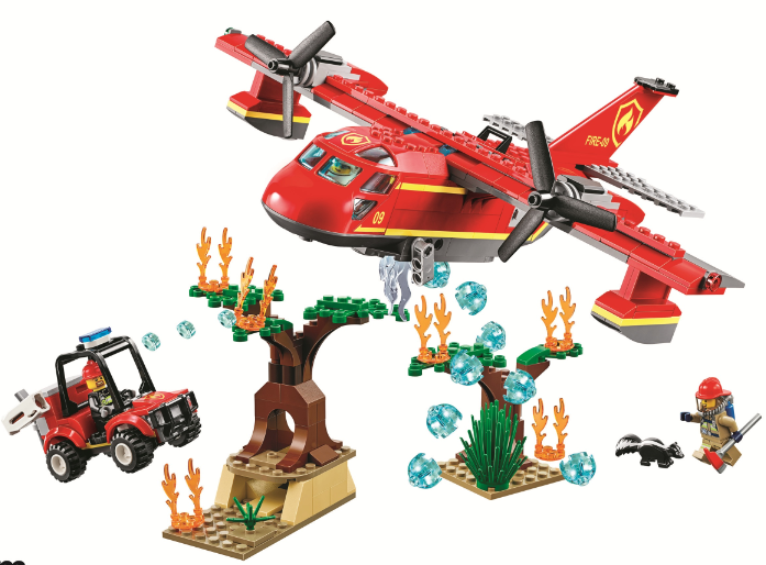新品乐高积木乐翼11214城市系列森林消防救援塑料积木