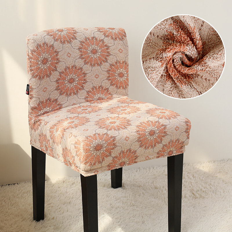 椅套餐桌北欧加厚矮背学习椅子套罩坐垫通用椅套