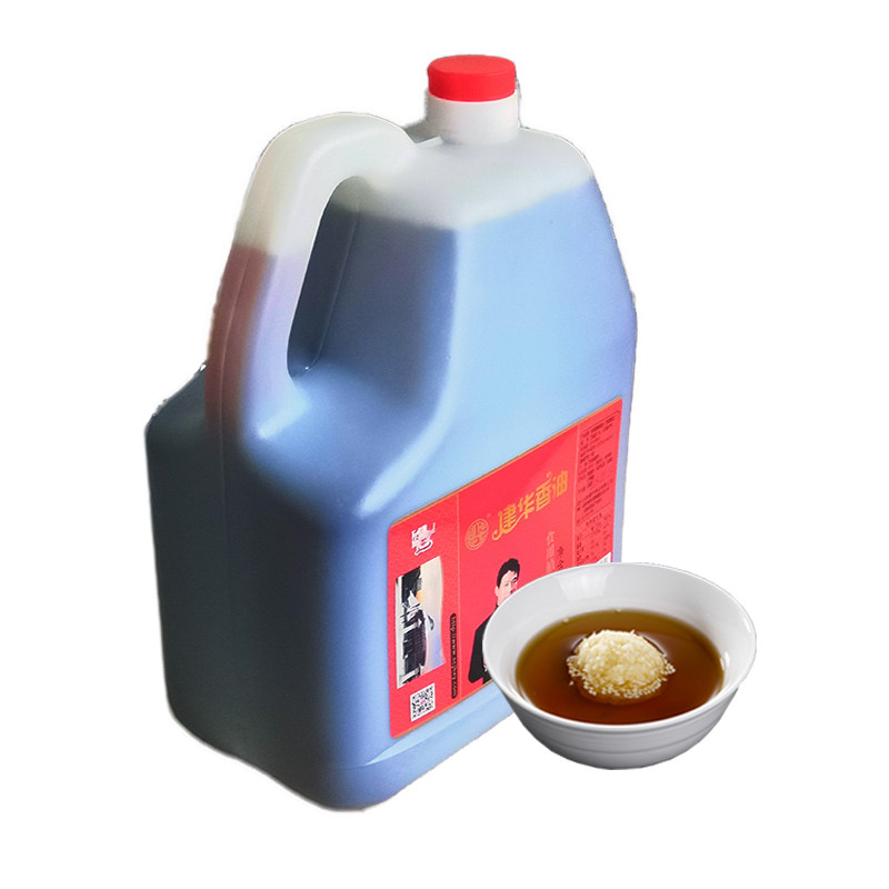 包邮四川建华香油5l芝麻调和油凉拌香油火锅串串油碟蘸碟商用桶装