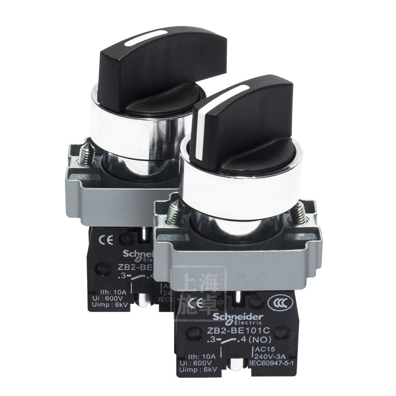 开关施耐德旋钮xb2bd21c两位选择zb2be101c两档xb2bd33c其它