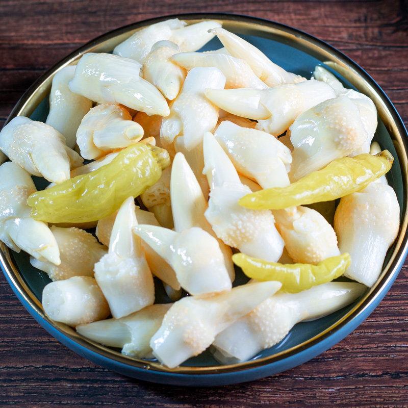 泡椒藕芽藕簪头5袋非藕新鲜湖北特产尖酸辣味腌制