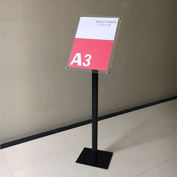 指示牌 立式 导向牌 亚克力a4 a3立牌参数牌引导牌广告牌水牌落地