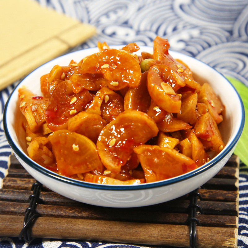 五仁酱丁农家香辣萝卜咸菜芝麻瓜子酱菜开胃酱菜