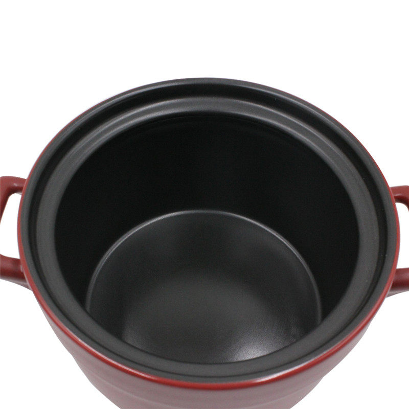 平底砂锅韩式陶瓷煤气炉适用耐高温彩色煲汤炖汤砂锅