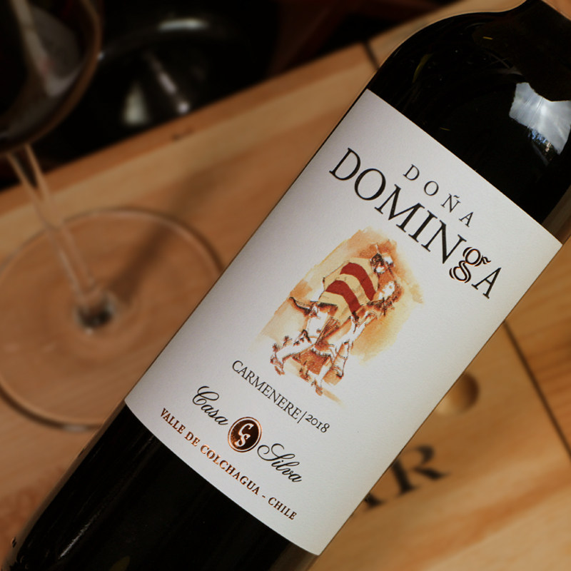 土拨鼠酒庄智利进口红酒domingocarmenere红葡萄酒果香浓郁干红静态
