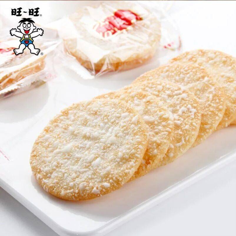 旺旺雪饼84g休闲零食饼干儿童成人膨化食品办公室膨化食品